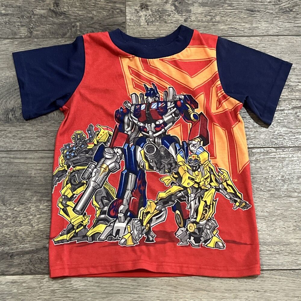 Vintage Y2K Wormser Transformers T-Shirt Optimus Prime - Kids Medium 10-12